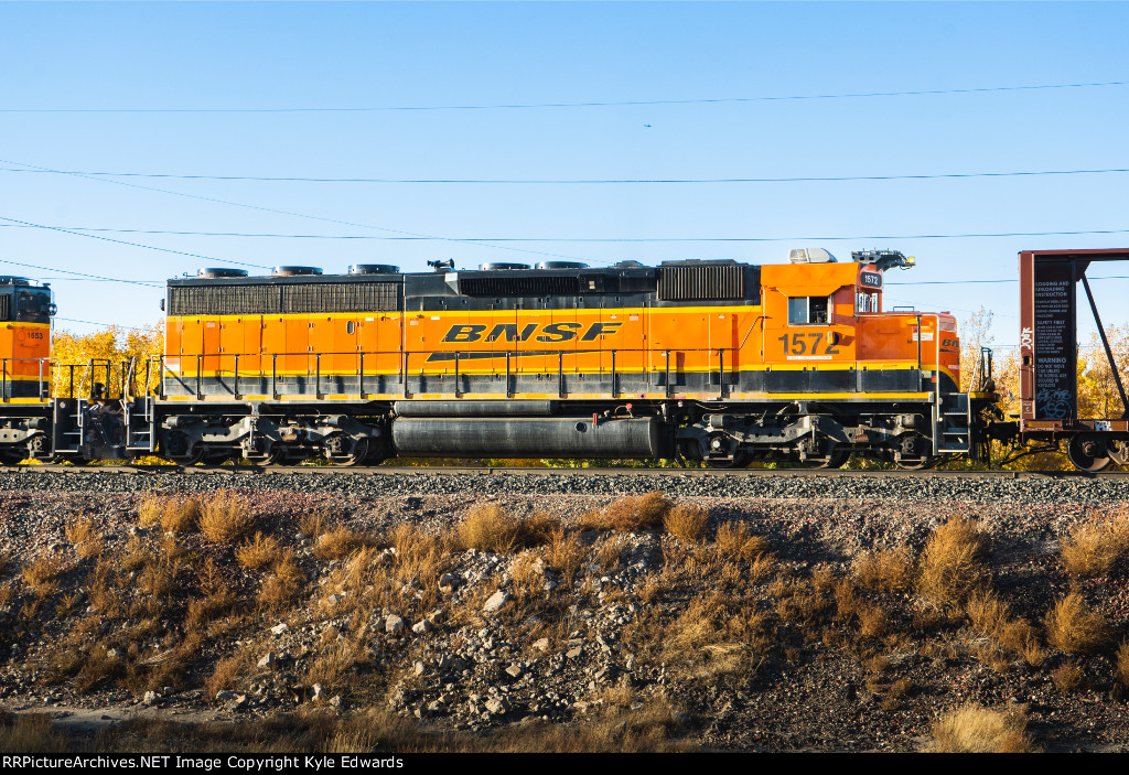 BNSF SD40-2R #1572